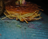A picture of step 17 of Bird nest sweet.