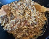 A picture of step 5 of Taco Pasta.
