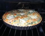 Foto del paso 3 de la receta: Quiche de espinacas, choclo y mozzarella
