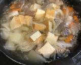 Pork Miso Soup (Tonjiru) recipe step 5 photo