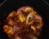 Foto del paso 14 de la receta: Pulpo bañado en salsa de JuanK y acompañado de tajadas de arracacha y  arroz marciano
