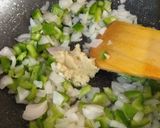 A picture of step 2 of Corn Tikki.