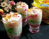 A picture of step 4 of Maggi Rainbow Faluda.