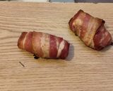 Aszalt szilvával töltött baconos csirkemell recept fázis 5 fotója