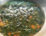 পালং সুপ (palak soup recipe in Bengali) রেসিপির ধাপ 8 ছবি