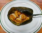 Foto del paso 5 de la receta: Chile relleno de camarones con falso guacamole