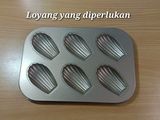 Marelines (Kue kerang khas prancis)