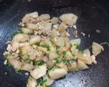 Foto langkah ke 5 dari resep Tumis tangkwe (buah kundur).