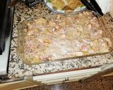 Foto del paso 6 de la receta: Capas de pescado con cremoso relleno de mixto de mariscos