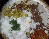 A picture of step 2 of Rice and Ground Beef Salad.