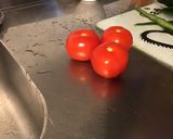 Une image de l'étape 4 de Salade de sucrines,concombre,tomates et radis roses.