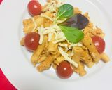 Foto del paso 4 de la receta: Tagliatelli en salsa Roja con Atún y Queso!