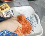 A picture of step 1 of Gajar ka Halwa.