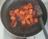 Gambar langkah 5 resipi Sweet & Spicy Sriracha Tofu.