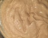 A picture of step 3 of Upwas ke pakoda and peanut chutney.