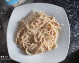 Foto del paso 6 de la receta Tallarines con salsa blanca deliciosa