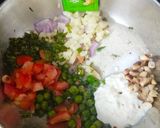 A picture of step 1 of Poha Veggie cupcakes.