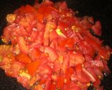 A picture of step 4 of Aloo chane ki sabji.