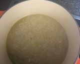 A picture of step 1 of Rice with edamame and dill - vegan.