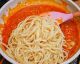 Foto langkah ke 3 dari resep Pasta Brulee / Fettuccine - Spaghetti Bolognese Panggang.