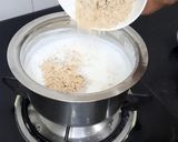 A picture of step 3 of Walnut paneer kheer.