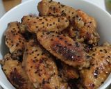 A picture of step 6 of Plum chan chicken wings.