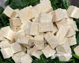 A picture of step 2 of Spinach and Tofu with Sesame Sauce.