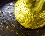 A picture of step 6 of Palak Paneer Tarts.