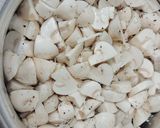 A picture of step 1 of Mushroom Masala.