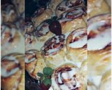 صورة لخطوة 7 من وصفة 🍓strawberry rolls🍓🍓لفائف الفروله 🍓