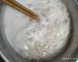 Hình bước làm 2 của món Bánh canh chay