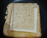 Foto langkah ke 4 dari resep Cheesy Vegetable Stuffed French Toast / Roti Tawar Isi Sayur.