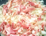 Foto del paso 1 de la receta: Pappardelle con berenjena, bacon y mozzarella