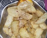 फ्राई आलू चाट (Fry aloo chaat recipe in hindi) रेसिपी चरण 3 फोटो