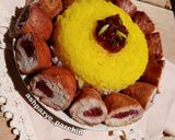 عکس مرحله 6 از دستور رول مرغ آلبالویی 🌸