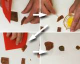 Nerikiri-Wagashi like sweet "Gazania" made from chestnut puree recipe step 7 photo