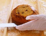 A picture of step 13 of Rum and Cinnamon Flavored Dried Fruits Butter Cake.