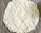 Foto langkah ke 3 dari resep Adonan Kulit Pizza Simpel (tanpa ragi/fermipan & minyak).