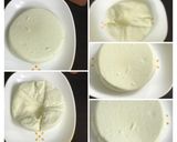A picture of step 8 of Peanut Milk and Paneer.