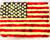 A picture of step 19 of American Flag Cake.