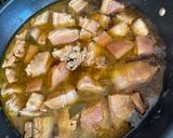A picture of step 3 of Lechon Pork Belly Adobo.