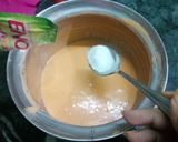 A picture of step 1 of Instant Jalebis (With Eno).