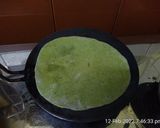 A picture of step 6 of Palak ki Roti.