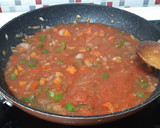Foto del paso 5 de la receta: Salchichas y butifarras con tomate y verduras