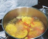 Foto langkah ke 4 dari resep Ikan kuning terong asam mamak (pindang patin mamak).