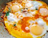 A picture of step 4 of Egg Bhurji 😋😋😋.