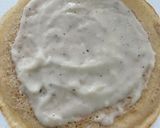 Une image de l'étape 4 de Crêpes salées à la farine d’épeautre au jambon/béchamel.