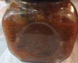 A picture of step 7 of Americanized version of British Pickle.