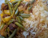 Foto del paso 7 de la receta: Arroz árabe con vainitas salteadas