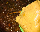 A picture of step 12 of Groundnut stew.